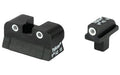 Trijicon Tritium Night Sight |  Fits Colt 1911 |  Green/Green |  3 Dot |  .125 Tenon