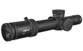 Trijicon Credo 1-8x28mm First Focal Plane Riflescope with Red/Green MRAD Segmented Circle |  34mm Tube |  Matte Black |  Exposed Locking Adjusters