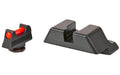 Trijicon Fiber Sight |  Fits GLOCK 17/19/26/27/33/34 |  Comes With Red and Green Fiber