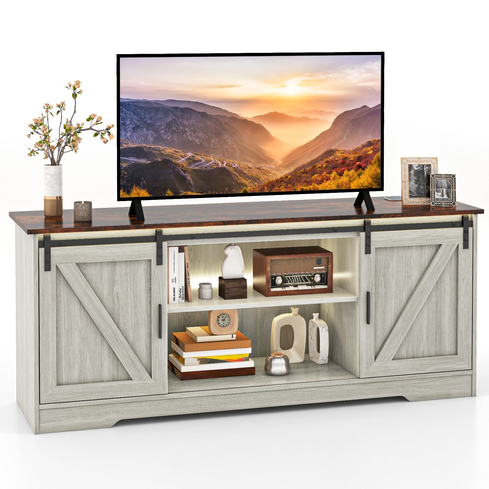 TV Stand for 65 Inch TVs Media Console Table for Living Room