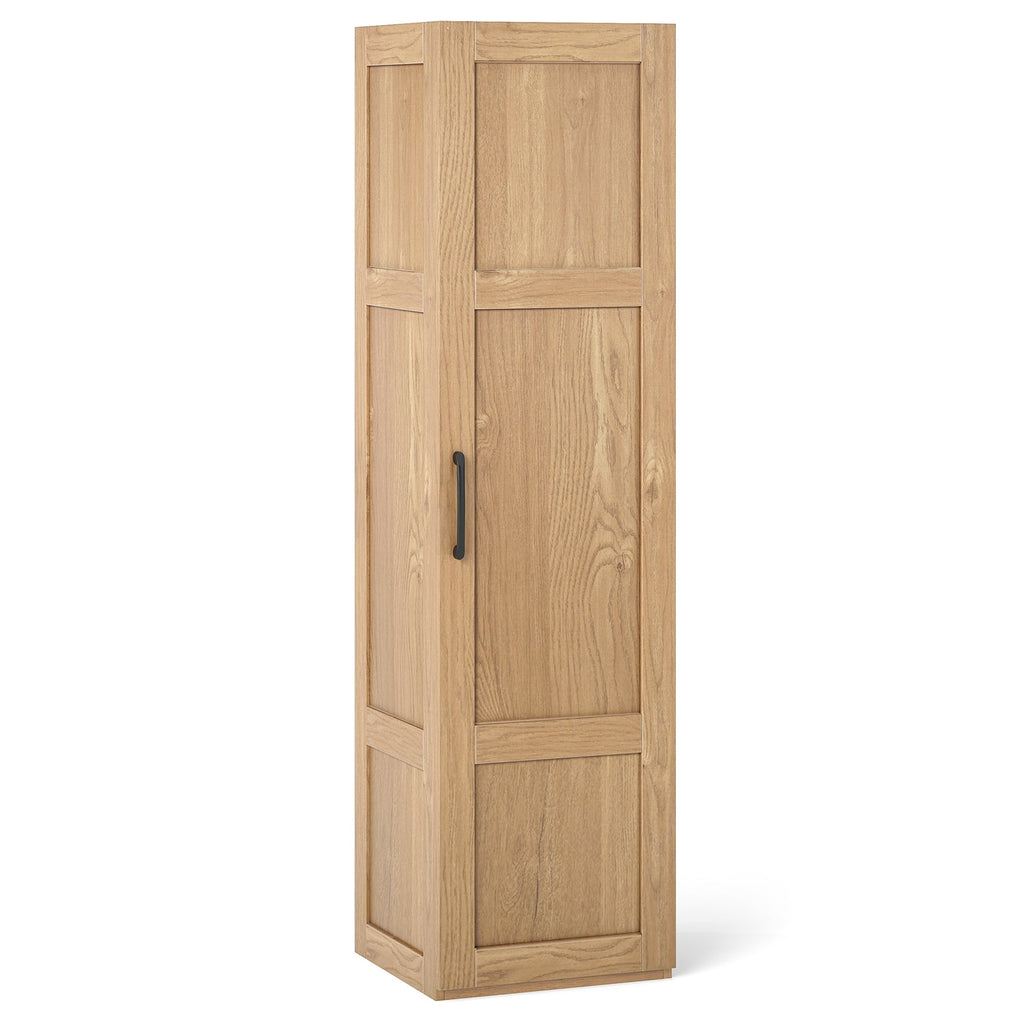 Tall Storage Cabinet with 4 Storage Shelves for Bathroom Living Room
