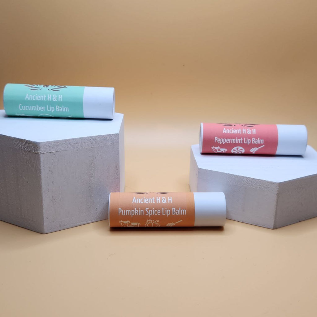 Halal Tallow Lip Balm - 3 Pack