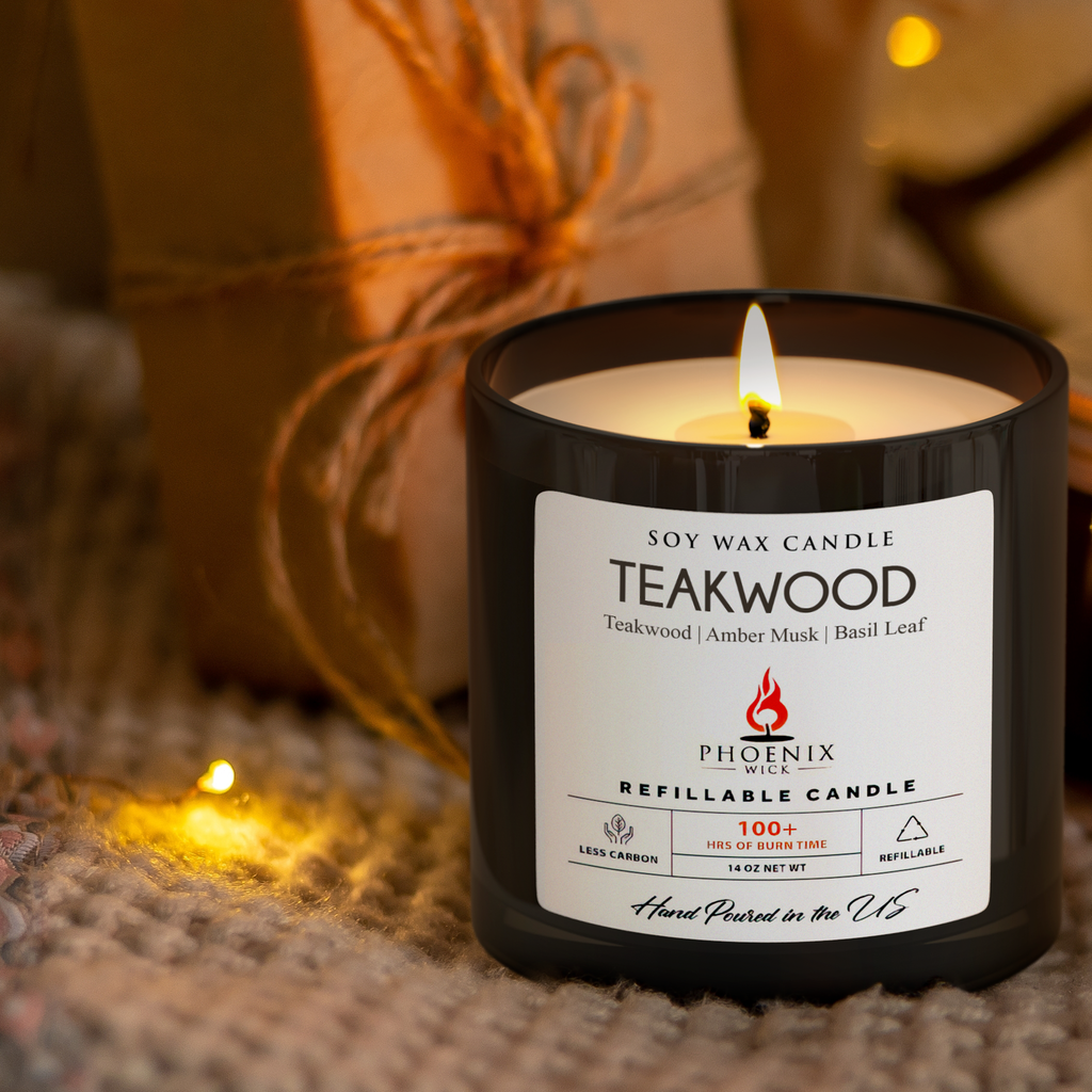 Teakwood - Candle-Making Kit + Jar