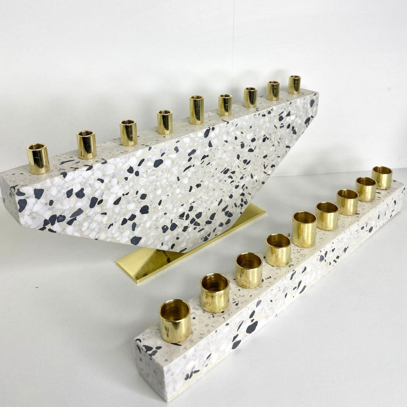 Luxurious Concrete Design with Gold Accents - Fancy Lady Series