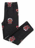 Texas Tech Black Raider Red Leggings