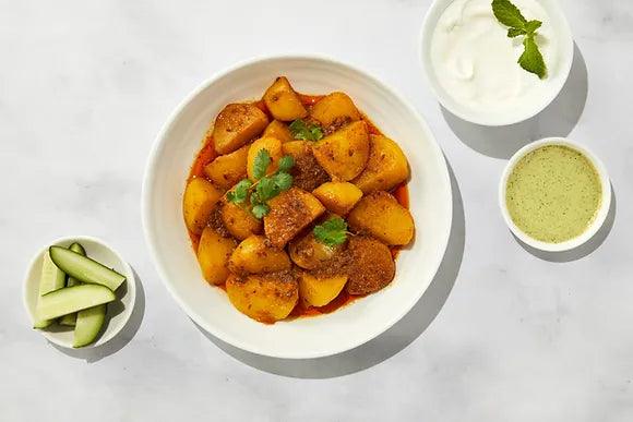 The Curry Night Set — Rogan Josh, Chicken Curry & Potato Curry | 3 Complete Dinners