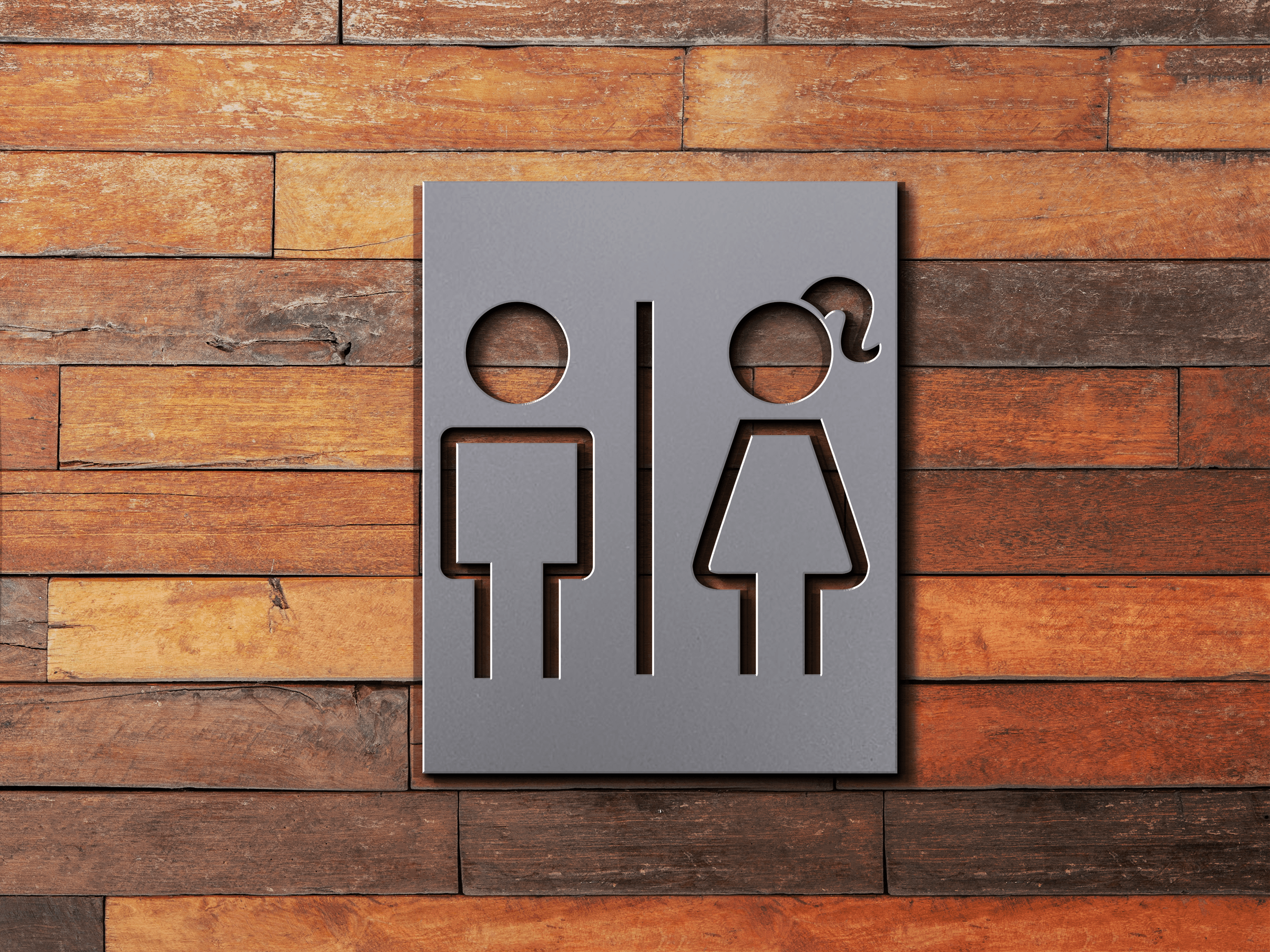 Restroom Sign Bathroom Sign Men Women 1
