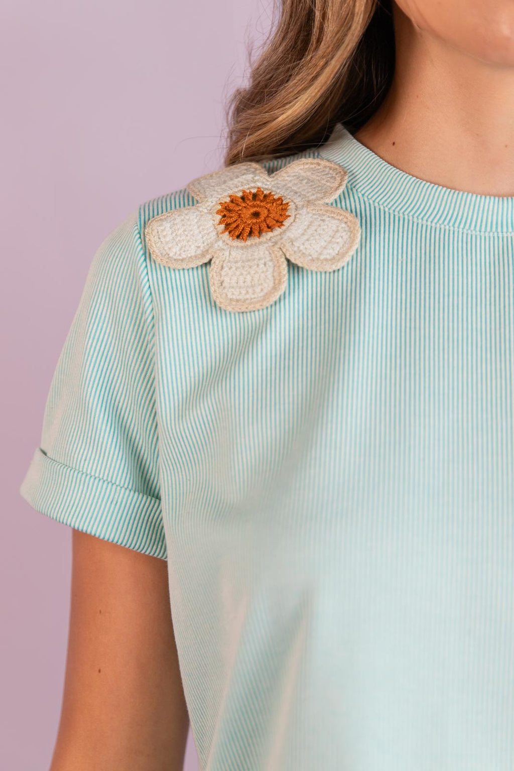 Top Daisy Aqua
