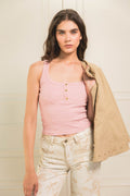 Top Doble Rose