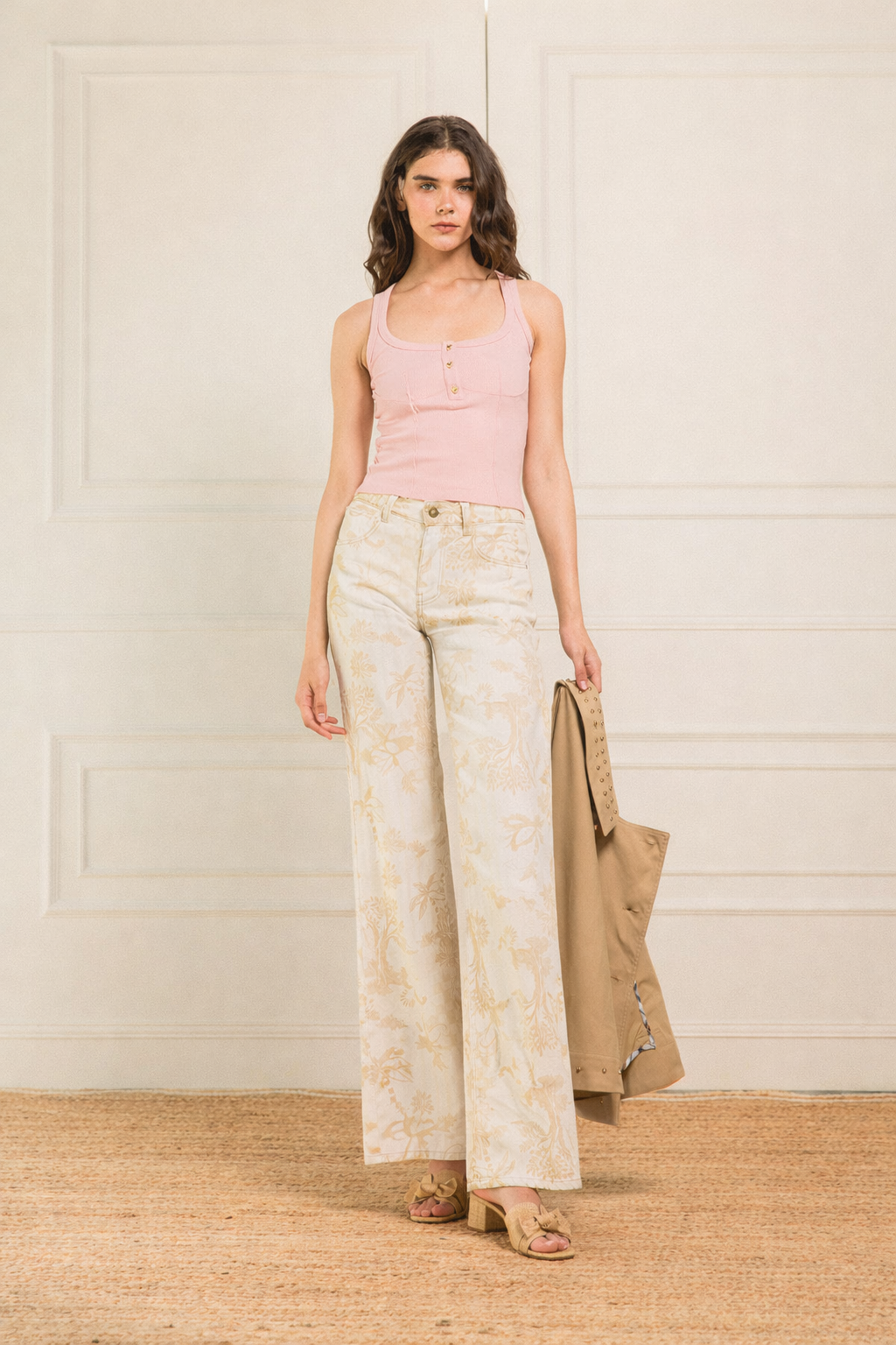 Top Doble Rose