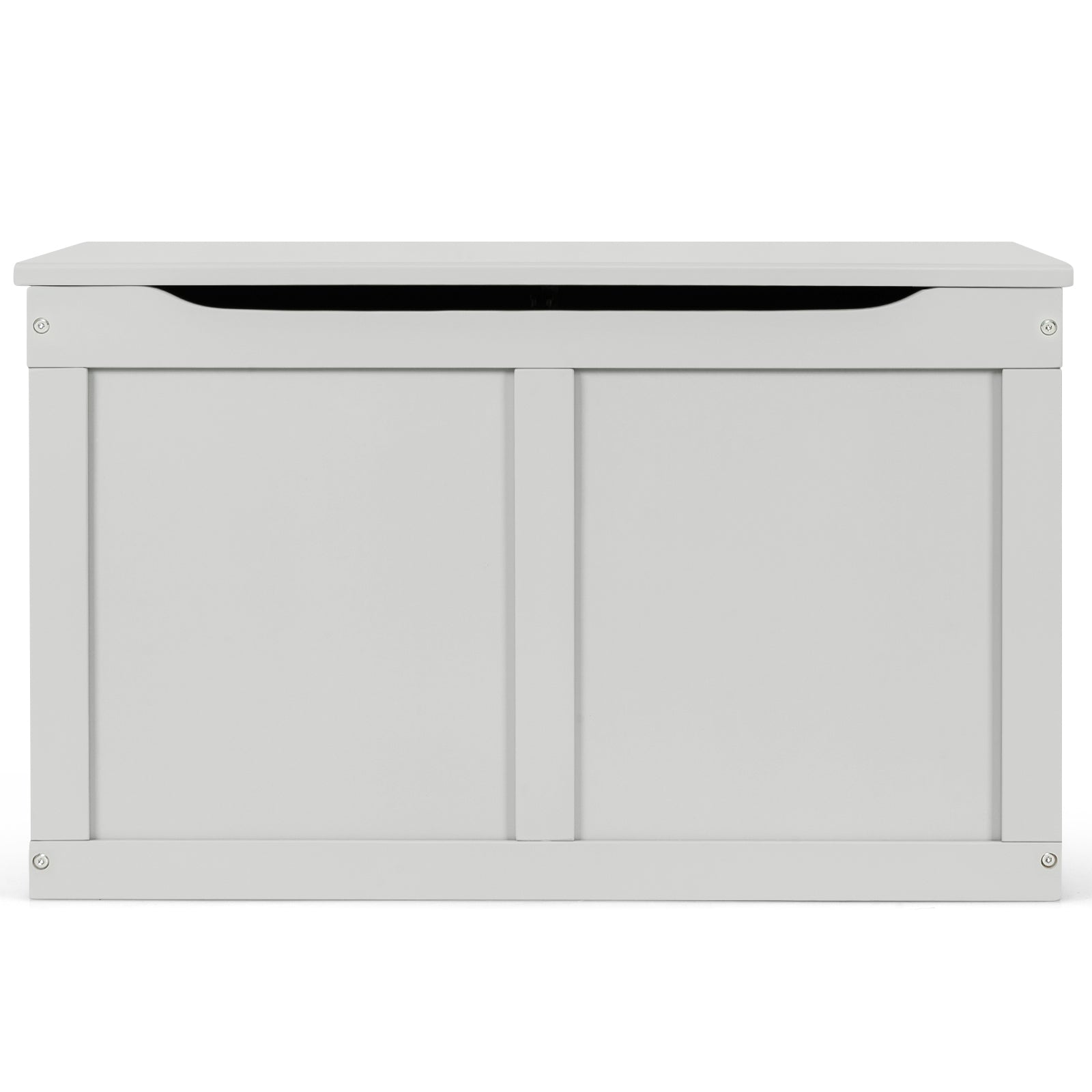 Safety Hinge Wooden Chest Organizer Toy Storage Box