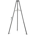 Tripod Game Hoist Deer Hanger 600 LBS Capacity Deer Skinning Rack-Black