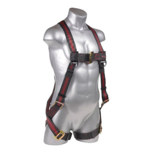 Kapture Elite Full Body Harness - 5 Pt Adj with MB Legs & 6ft SAL Internal Design with 1 Snap Hook - 1 Loop & Storage Bag - Combo Kit - All Sizes
