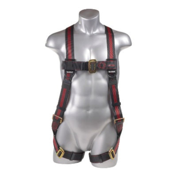 Kapture Elite Full Body Harness - 5 Pt Adj with MB Legs & 6ft SAL Internal Design with 1 Snap Hook - 1 Loop & Storage Bag - Combo Kit - All Sizes