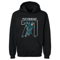 Macklin Celebrini San Jose Number Outline WHT