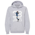 Derwin James Los Angeles C Bold Number WHT