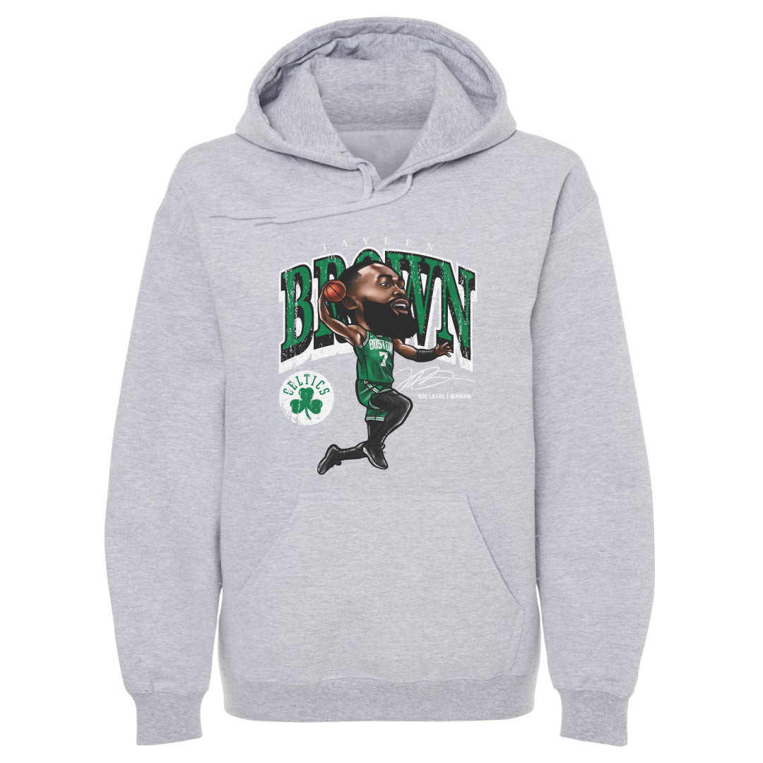 Jaylen Brown Boston Celtics Cartoon WHT