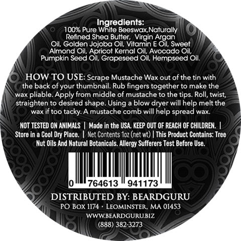 BeardGuru Premium Mustache Wax