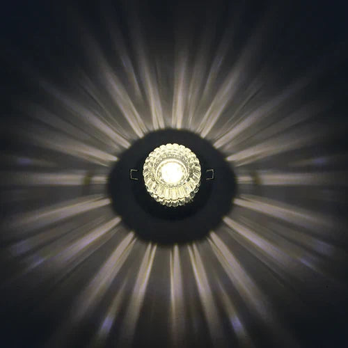 DecorBites™ Crystal LED Flush Mount Ceiling Light for Modern Living Spaces