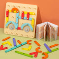 Montessori Cross-Border Letter and Number Building Blocks