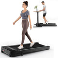 Under Desk Walking Pad Treadmill with Touchable LED Display