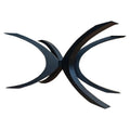 Handcrafted Matte Black Metal Spider Shaped Architectural Table Base