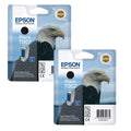 New, Pre-Owned -  - 2 Pack Epson T007 Black Ink Cartridges