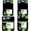 New, Pre-Owned - HP New, Pre-Owned - 920XL Black, Cyan, Magenta & Yellow Ink Cartridges