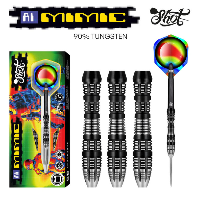 AI Mimic Steel Tip Dart Set-90% Tungsten