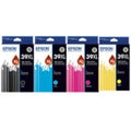 New, Pre-Owned - Epson 39XL High Yield Tri-Color Ink Cartridge, C13T04L996 - 4-Pack
