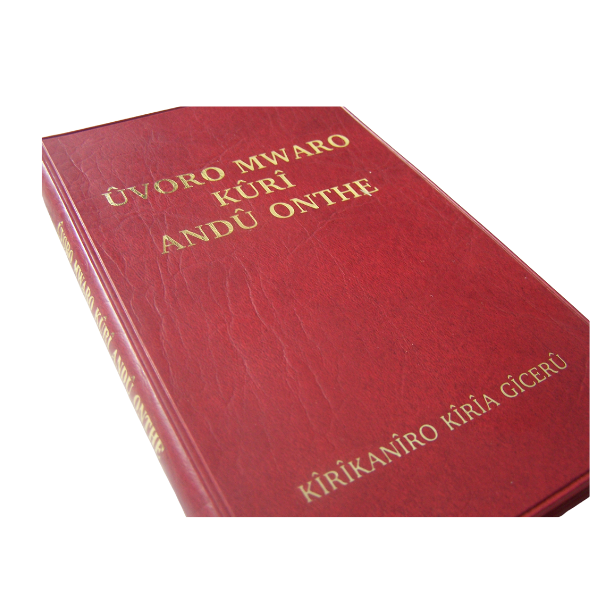 UVORO MWARO KURI ANDU ONTHE: Embu Bible