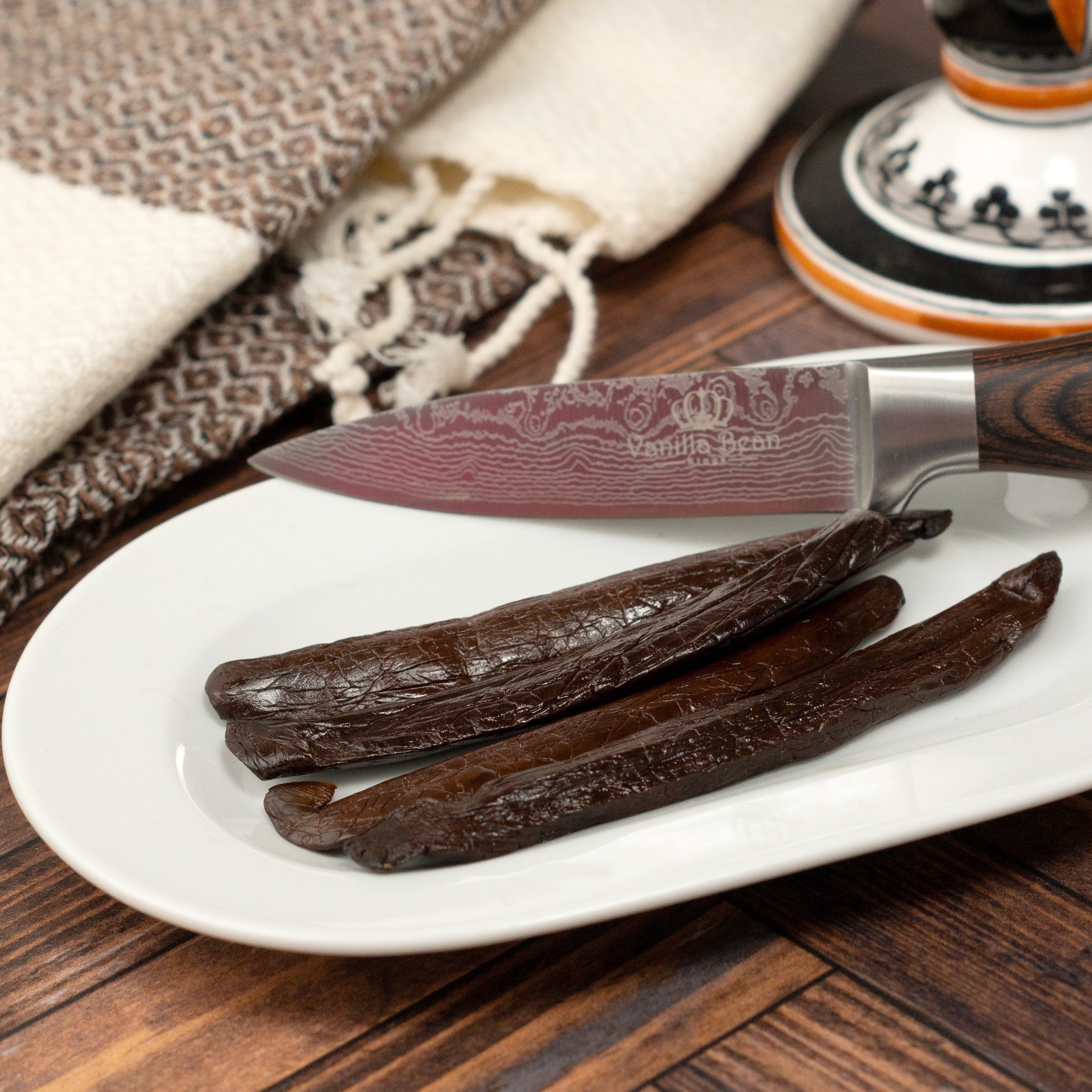 Nicaragua Pompona Vanilla Beans - Whole Grade A Vanilla Pods for Vanilla Extract and Baking
