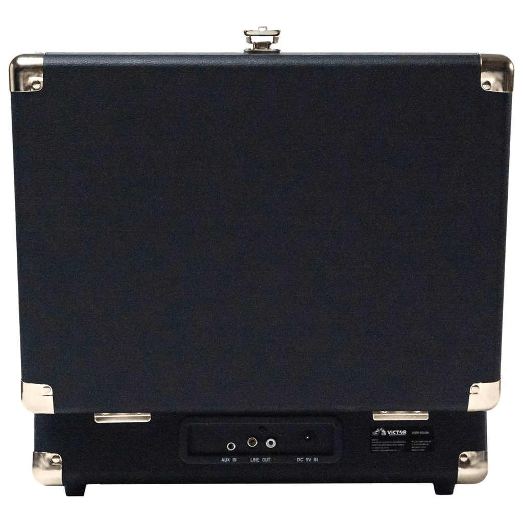 Victor Metro Dual Bluetooth Suitcase 3-Speed Turntable