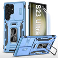 Samsung S23 Ultra 5G Case - Shockproof Protection with Built-in Camera Cover