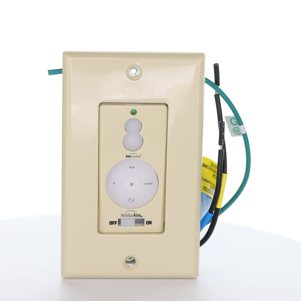 Substitute for Minka-Aire 3-Speed 256 Bit Wall Mount Wired Ceiling Fan Remote Control with Reverse Key - WCS212, KUJCE10007 [UC9051T-WIRED/UC7067FMRX]