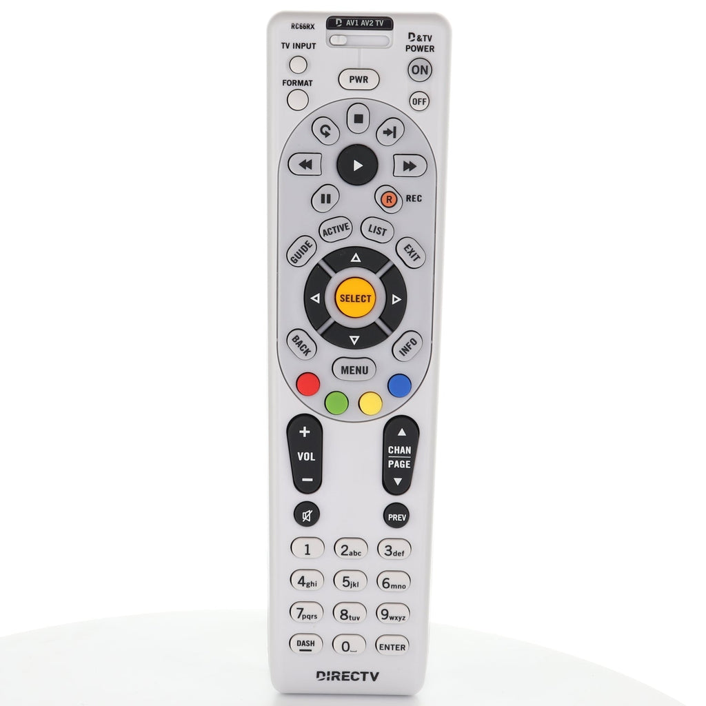 DirecTV RC66RX RF Satellite Box Remote Control | Replaces RC16, RC23, RC32, RC64, RC65, RC66 - RC66RX