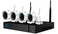 Silarius SIL-4CHNVRWIFI8MPKIT4 AI 4CH 8MP WiFi kit, 4K, 3.6mm lens (NDAA Compliant), 4TB HDD