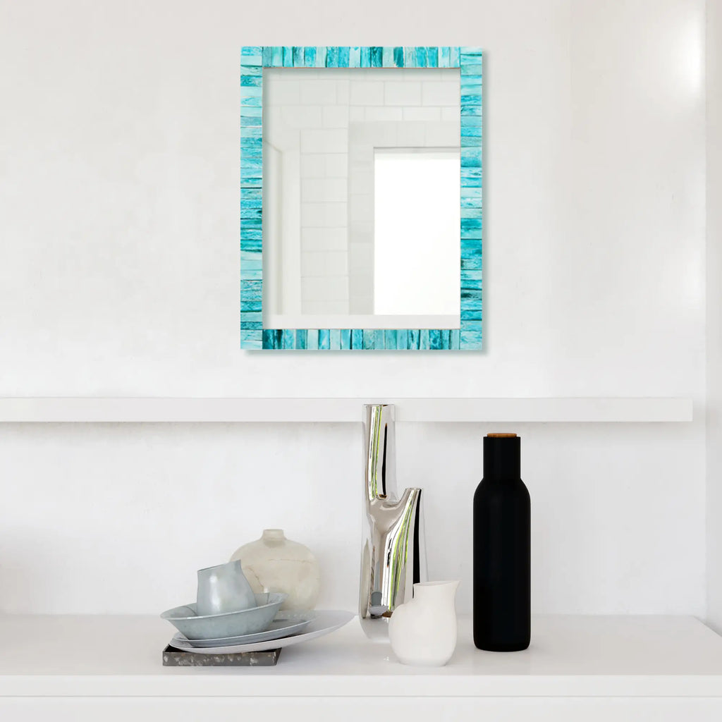 Make To Order Classic Green Mirror Bone Inlay Collection in 4 Sizes