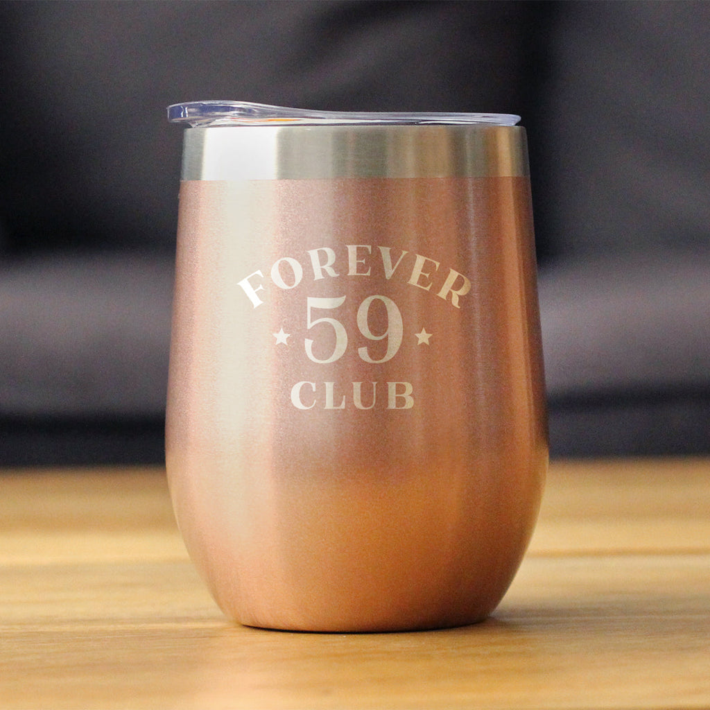 Forever 59 Club - Wine Tumbler