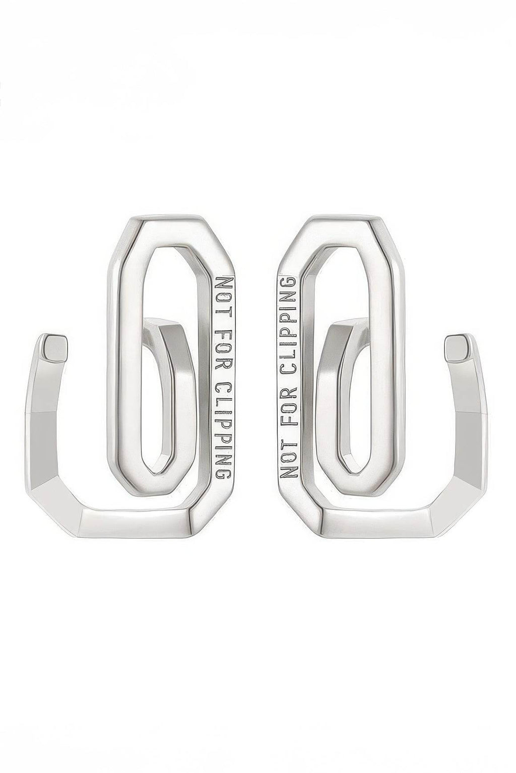 Workaholic Series Paperclip Ear Cuffs - Unisex Design for Ear & Cartilage