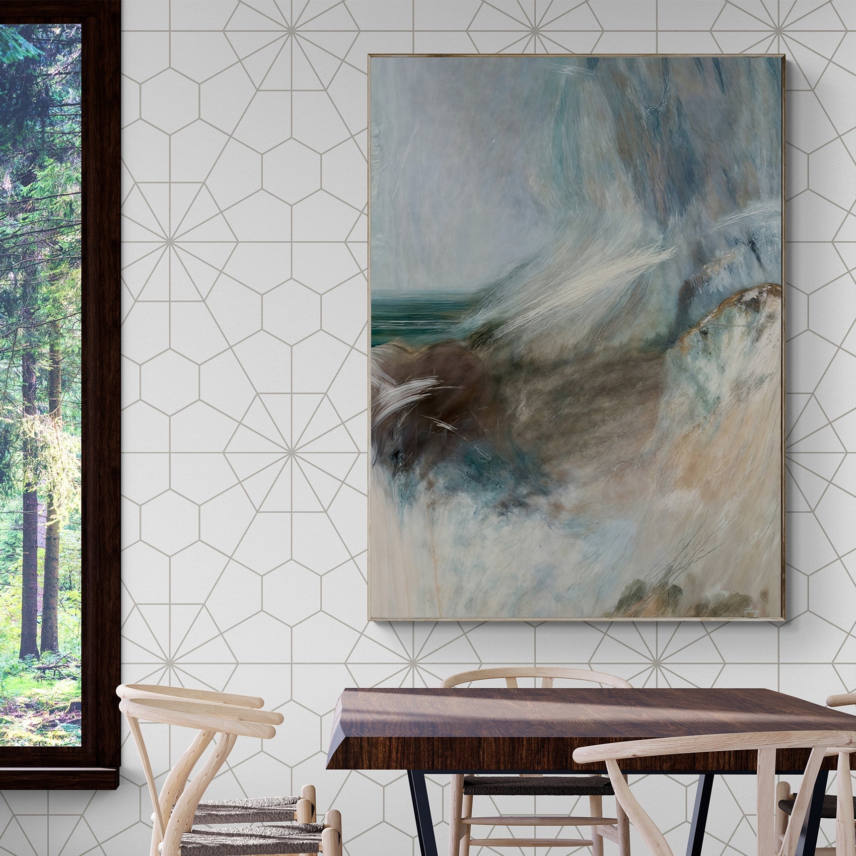 Canvas Print: "Whispering Coast"