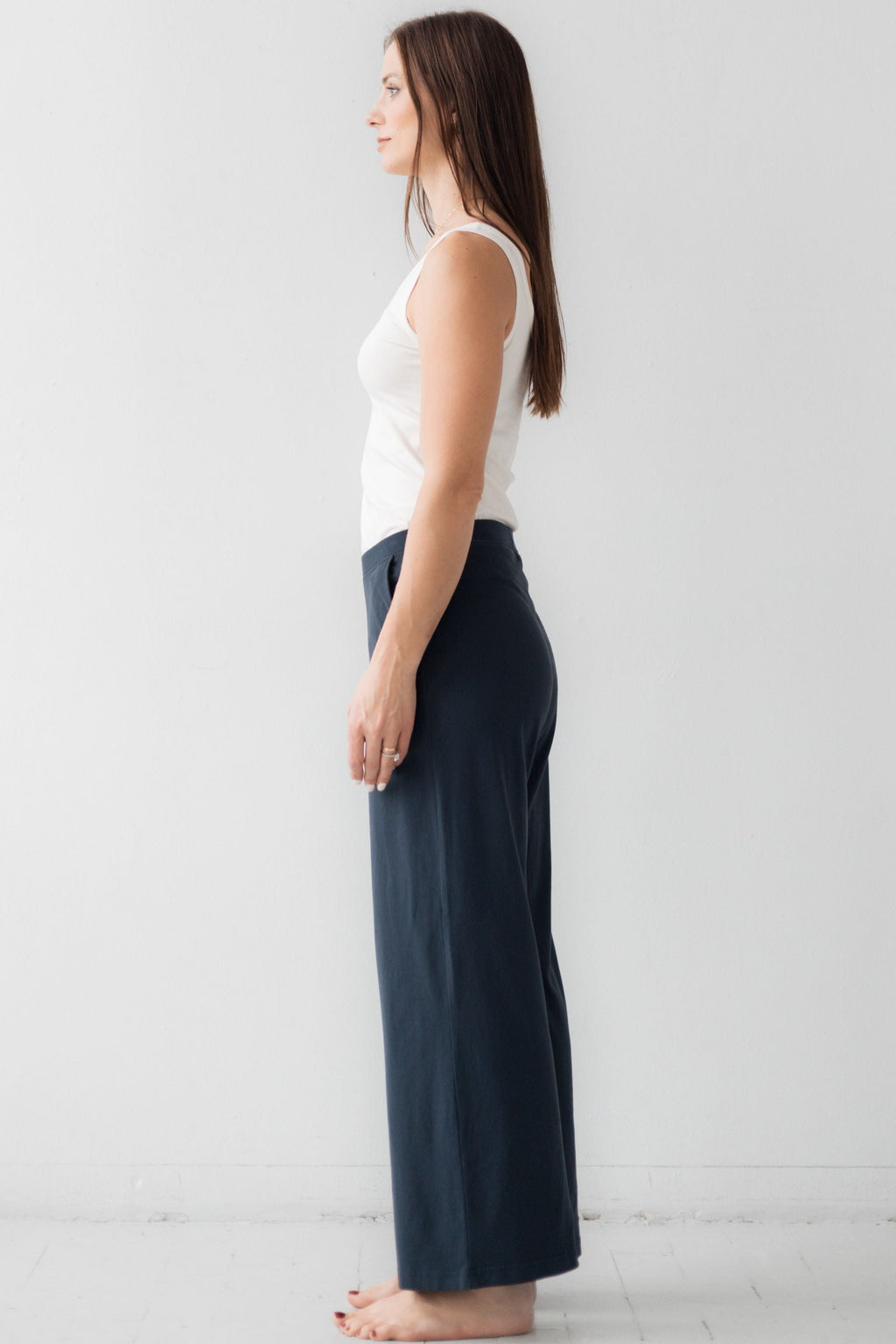 Stretch Cotton Tank