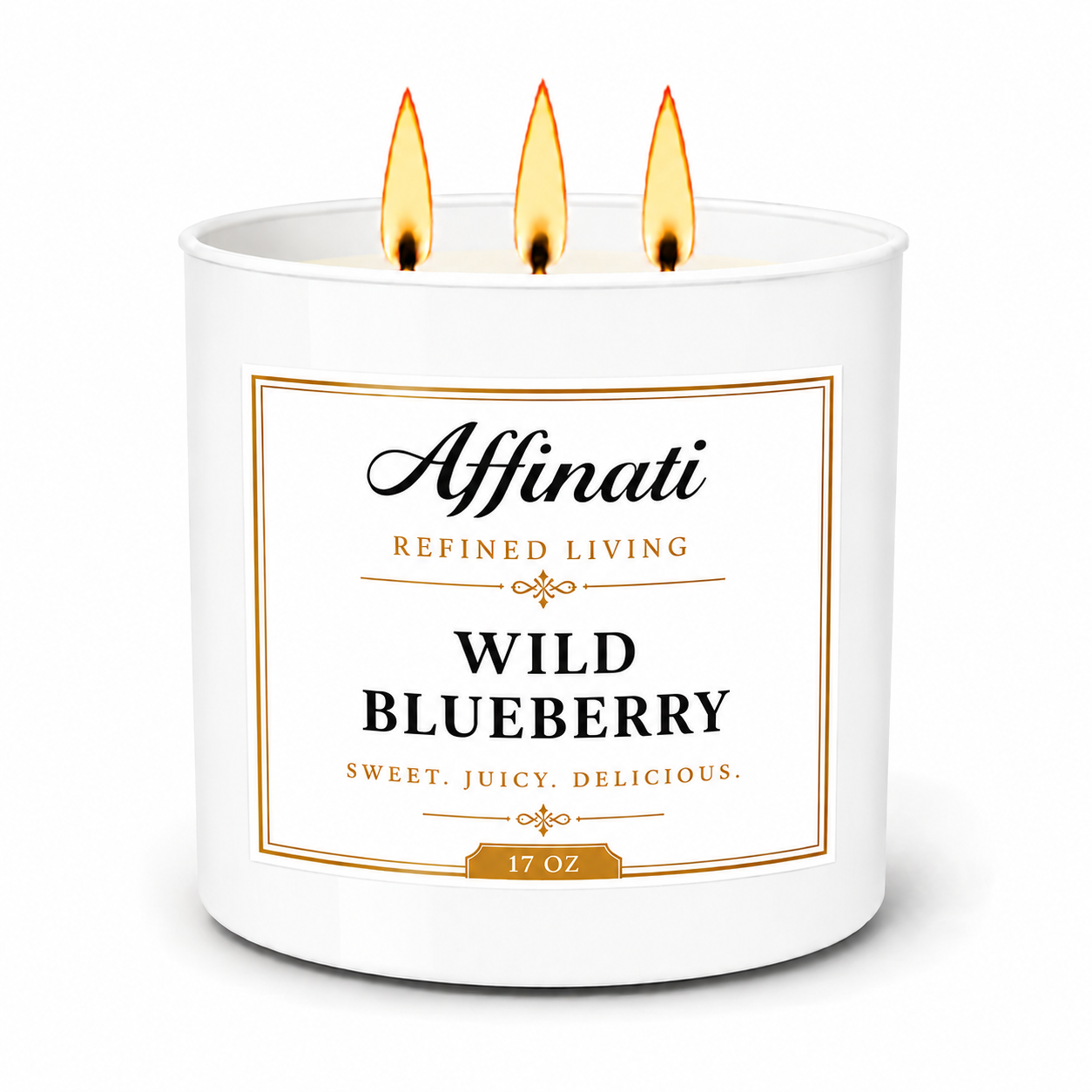 Wild Blueberry 3-Wick Candle