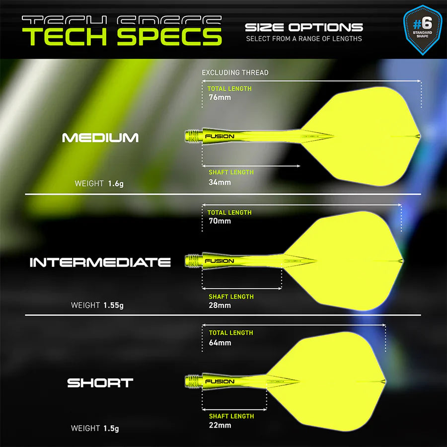 Winmau Fusion Integrated Flight and Shaft System