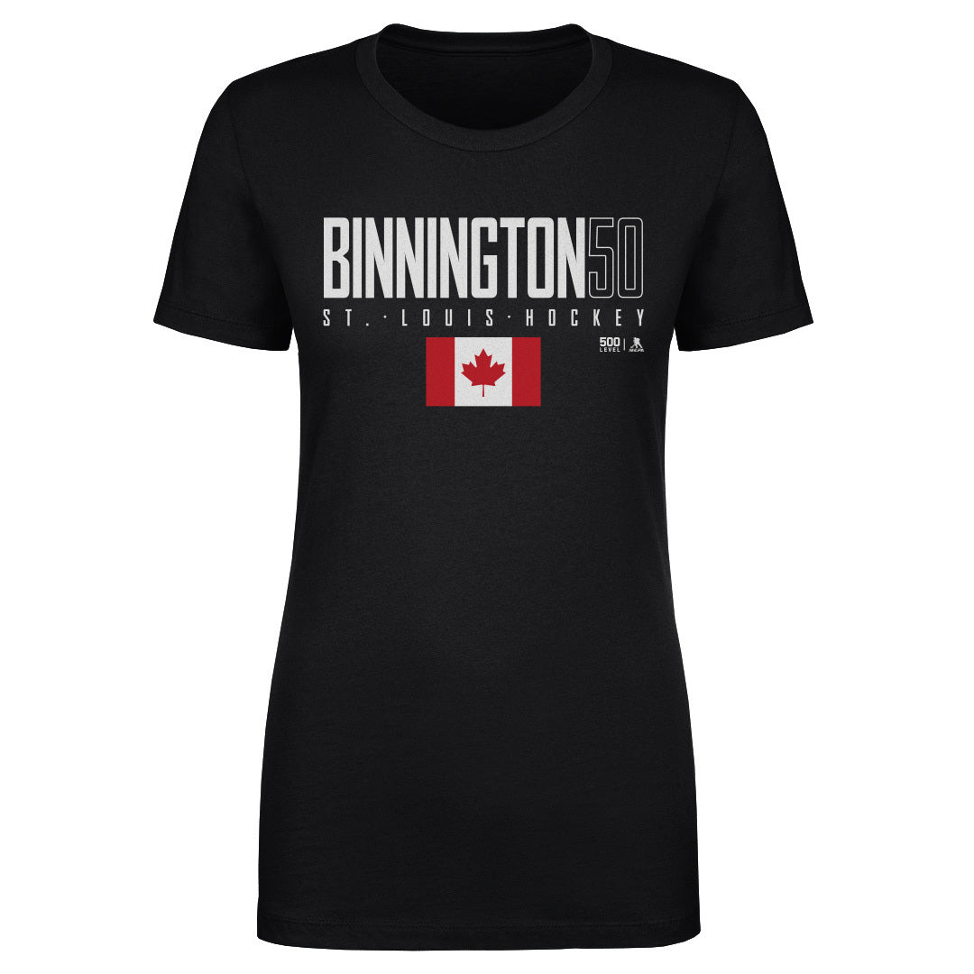 Jordan Binnington St. Louis Canada Elite WHT