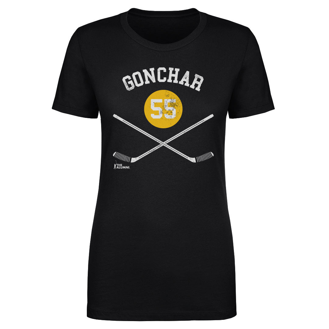 Sergei Gonchar Pittsburgh 55 Sticks WHT