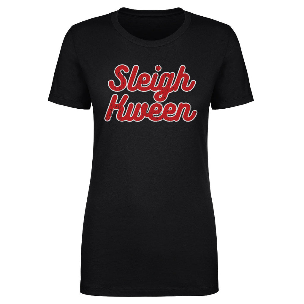 Christmas Sleigh Kween WHT
