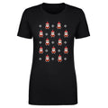 Christmas 8-bit Santas WHT