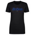 DePaul Blue Demons Wordmark Royal WHT