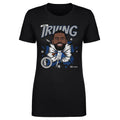 Kyrie Irving Dallas Mavericks Caricature WHT